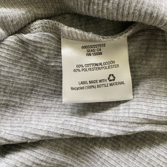 Joeboxer Tank Top Women’s Medium Heather Gray, Ribbed V neck NWT - Picture 5 of 7